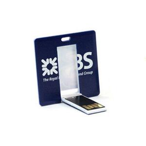 China square style mini credit card usb flash drive supplier