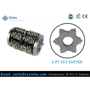 China 6tp Carbide Tungsten Cutters Spare Drum Assemblies On Edco Cpm-4 Com-8 Cpm-10 supplier