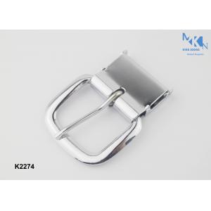 Screw Type Metal Strap Buckles , Professional Leather Belt Pin Buckle