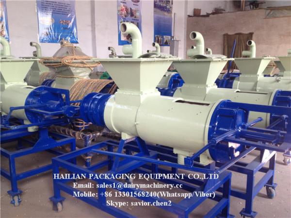 Stainless Steel Manure Solid Liquid Separator For Farm With 4 CBM to 15 CBM Capacity