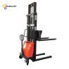 China Fork Width 550mm Semi Electric Pallet Stacker OEM ODM wholesale