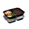 China Caja de papel de cartón personalizada de plástico de PP para llevar en la caja de embalaje de alimentos de comida rápida desechable wholesale