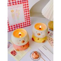 China Aromatic Ceramic Candle Holder Elegant Ceramic Candle Jar Decorative on sale