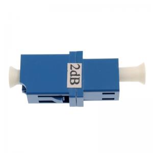 Female To Female Fiber Optic Attenuator LC/UPC Fixed Flange Attenuator