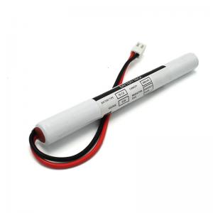 3.6v Emergency Light Ni Cd Battery 0.1C Rechargeable AA 600mah Battery