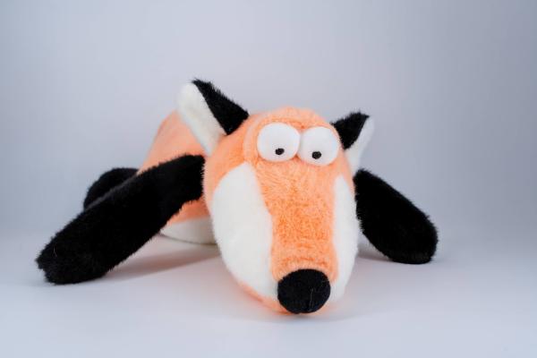 Custom Soft Fox Plush Toy, OEM Available, Low MOQ, Huggable Stuffed Animal