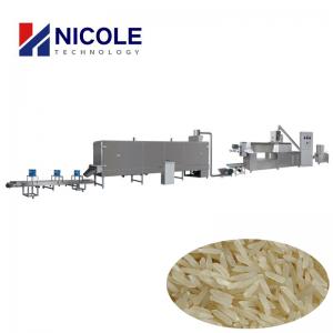 Double Screw Artificial Rice Production Line , 200 - 300kg/H Frk Rice Machine
