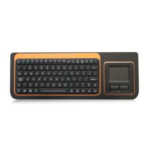 Ruggedized Tough Industrial Silicone Keyboard With Sealed Touchpad