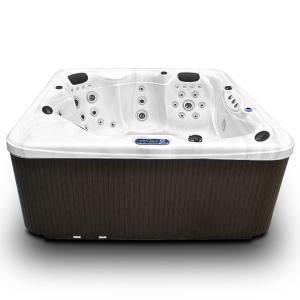 Freestanding Outdoor Waterfall Massage Bath Tub Hot Tubs Hydrotherapy Spa 1800L