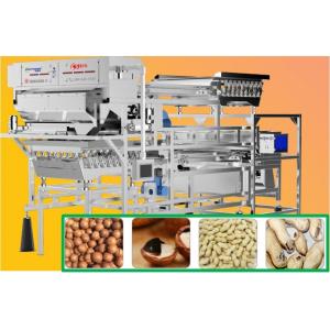 Lower Damage Peanuts Sorting Machine Remote Control 99% Accuracy