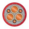 China Type R-(N)TSCGEWOEU High Speed Reeling Cable Upgraded Version Of Type (N)TSCGEWOEU Stacker & Reclaimer Reeling Cable wholesale
