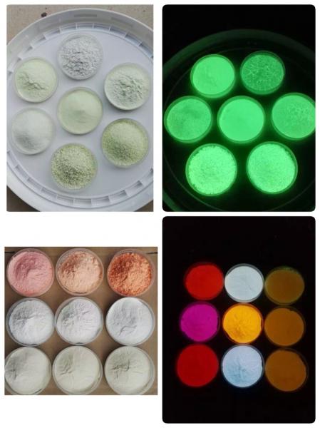 Red Color Strontium Aluminate UV Glow Pigment,Self-Glow pigment, Non-Toxic