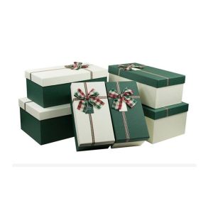 China Caixa de presente de papel rígida do retângulo do Valentim do Natal do tamanho de Customzied e da forma da árvore supplier