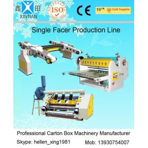 China Single Facer Line Shaft Corrugated Sheet Cutter Width 1600mm 0 - 100 m / Min supplier