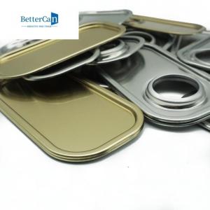 China Rectangular Tin Can Cap 0.23mm / 0.28mm / 0.30mm Tin Components supplier