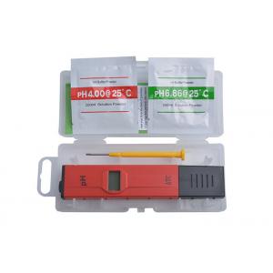 China Hydroponic Laboratory Digital PH Meter , PH 6.86 Pocket Conductivity Meter supplier