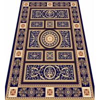 China Adults' Floral Pattern Viscose Wilton Rug Living Room Carpet Mats with Carving on sale