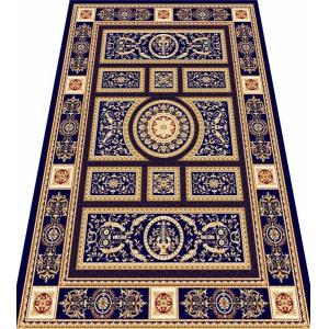 Adults' Floral Pattern Viscose Wilton Rug Living Room Carpet Mats with Carving