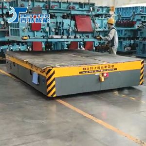China 15 Ton Motorized Transfer Trolley Enhancing Logistical Efficiency And Workplace Safety wholesale