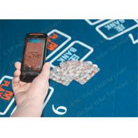 China HTC Smart Cellphone Poker Game Monitoring System For Back Marked Cards on sale