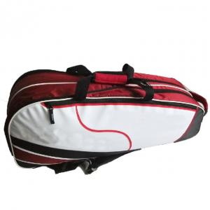 China Sport 600D Polyester + Pu Washable Badminton Racket Bag supplier