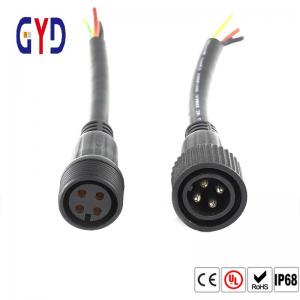 China Waterproof IP67 TPE Fast Charging Data Cable 2 3 4 5 Pin Cable supplier