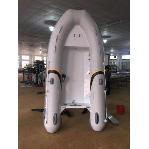 China 2017 Durable 300cm Aluminum Work Boats , Aluminum Hull Inflatable double bottom supplier