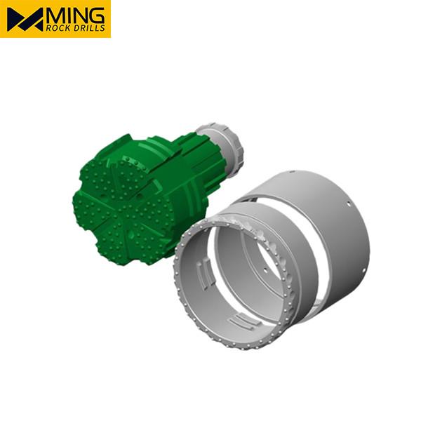 OD133mm MRING Overburden Symmetric Casing Drill Bit With Ring Bit For Soft Rock Formation