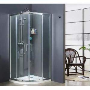 China Quadrant Sliding Glass Shower Enclosure Two Fixed Panels One Door supplier