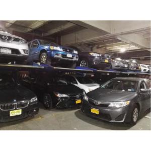 Hotels Double Decker Parking System 2300kg 2 Car Garage Lift