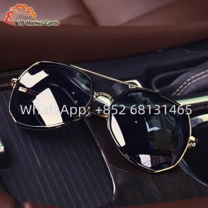 Luminous Marked Cards Glasses Gambling Cheaters Sunglasses For Magical Shows