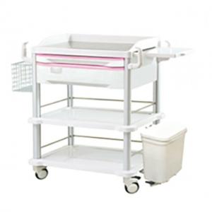 China ABS Medical Procedure Trolley Hospital Emergency Ward Equipment Trolleys Medical wholesale