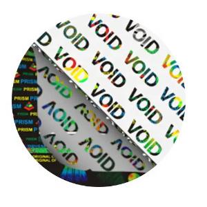 Digital Printing Holographic Security Stickers