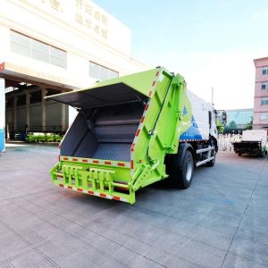 China High Efficiency 18000KG Compressed Garbage Truck With EQ1180GL6DJ Chassis wholesale