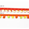 China Arco iris amistoso 30m m Pom Pom Trim de la almohada de la cortina de Eco wholesale