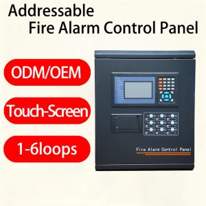 Addressable Panel Fire Alarm System CA200 Innovative Wall-Mounted Addressable Fire Alarm System With Unique Digital Address And Touch Panel