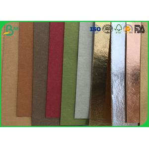 Natural Cellulose Pulp Tear Proof  Washable Kraft Paper For Making Shoes