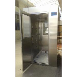 4 - 8 Person Intelligent Stainless Steel Air Shower , Class 100 Air Shower Room