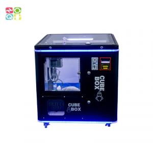 Plat Shape Claw Crane Machine Cube Box Custom Prize Game Arcade Doll Machine