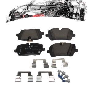 China Caliper Brake Pad Kit LR106326 for Discovery Sport Evoque Freelander 2 supplier