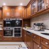 China Classical Kitchen Cabinet with Quartz Countertop and Blum Hardware wholesale