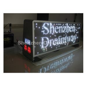 China Taxi LED Display P 5 960×320mm 3G Remote Control with High Brightness supplier
