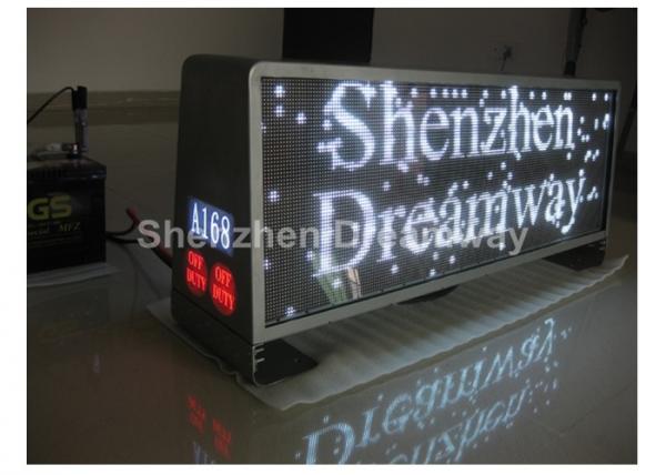 Taxi LED Display P 5 960×320mm 3G Remote Control with High Brightness