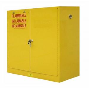 China Industrial Safety Flammable Storage Cabinet Fire Proof Hazmat Storage Containers supplier