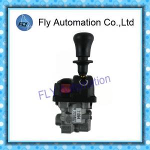 China Hyva 3-position proportional Dump Truck Controls Aluminum PTO Pump Control Valves  lever positioner in metal supplier