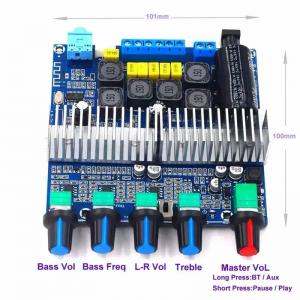 2.1 Channel Subwoofer Amplifier Board TPA3116D2 Audio Stereo Equalizer Amp 5.0 HIFI Power