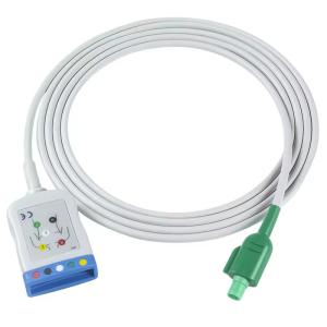 China P-フィリップス PH Datascope 12Pin 5Lead ECG トランクアダプターケーブル コードマスターXL+ カーディオセーブ IABP 救助ハイブリッド wholesale