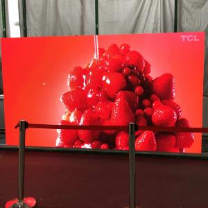 Horizontal Rich Color LED Screen Indoor , Fixed RGB Indoor LED Video Wall