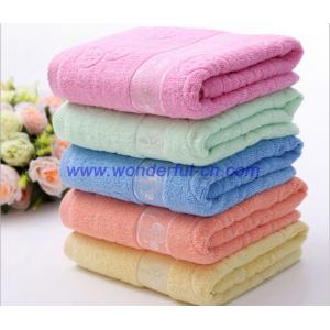 High quality bright colored 100 cotton cheap bath towels for sale
