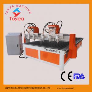 Multi-heads Wood CNC Engraving machine with Taiwan linear rail TYE-1820-2T3